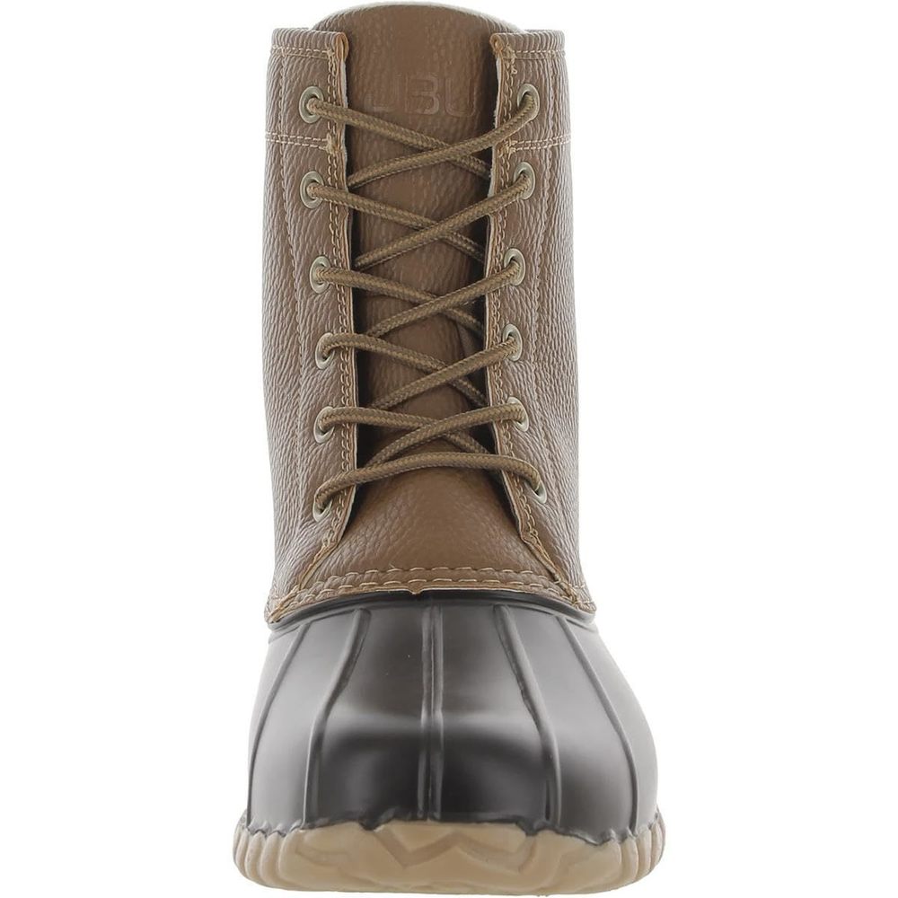 JBU by Jambu Mens Maine Faux Fur Lace-Up Winter & Snow Boots Tan 11 Medium (D) - Picture 2 of 3
